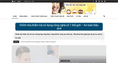 Desktop Screenshot of chinhnha.edu.vn